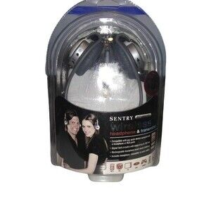 Sentry Wireless Headphones & Transmitter Gaming Computer Rechargeable H100 NEW
